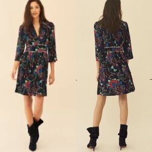 ba&sh Agathe Dress in Noir